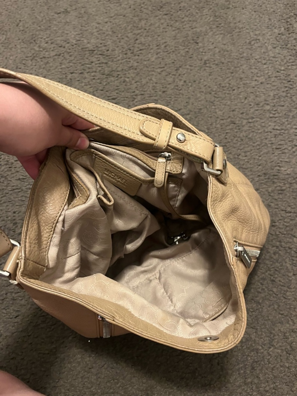 Michael Kors Leather Shoulder Bag - Picture 7 of 7